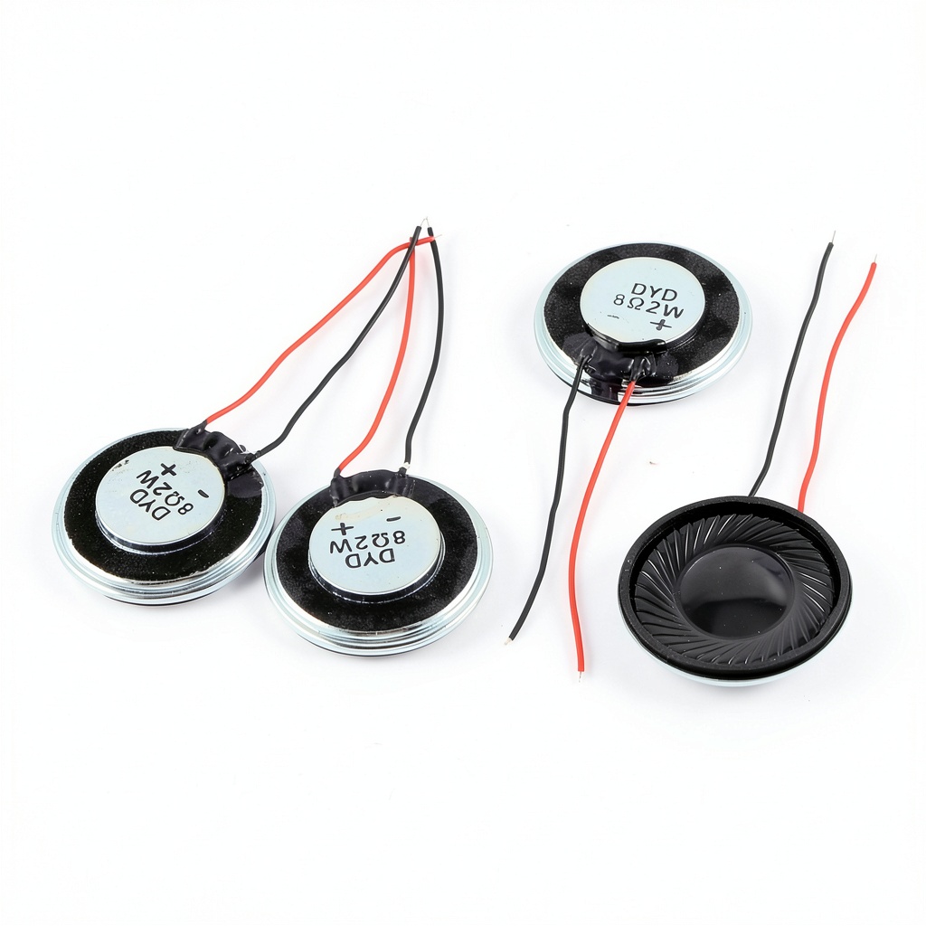 uxcell magnetic speaker round metal plastic drivers