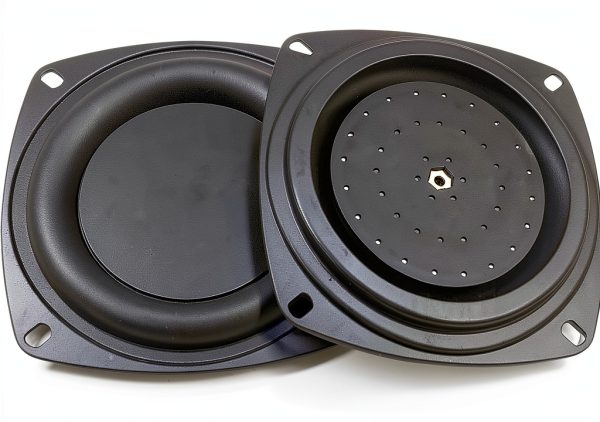 CCeCCe Bass Radiator 2 Pack 4‑Inch Subwoofer for DIY Speakers Black-1