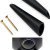 EMALPE Replacement Legs for Onyx Studio 1 & 2 Black Stable Base-0