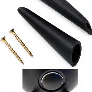 EMALPE Replacement Legs for Onyx Studio 1 & 2 Black Stable Base-0
