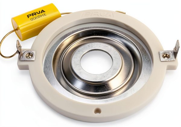 PRV Audio Titanium Coaxial Diaphragm RPTW700Ti 5in Silver Replacement-0