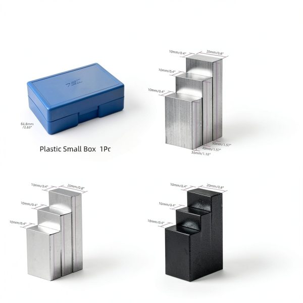 Density Block Kit Swpeet 9pcs Aluminum Plastic Iron Cuboids Class-1