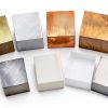 EISCO 9pc Specimen Density Cube Set - 1" Brass, Iron, Copper, Aluminum-1