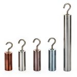 Hooked Metal Cylinders Set by EISCO – Copper, Tin, Aluminum, Zinc-0