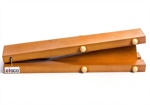 Eisco Labs Simple Machines Wedge – Wooden Tool with Adjustable Height-0