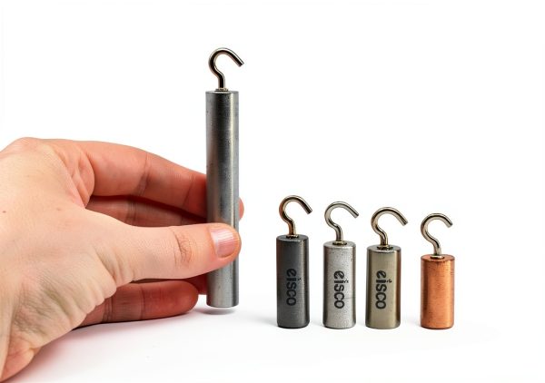 Hooked Metal Cylinders Set by EISCO – Copper, Tin, Aluminum, Zinc-1