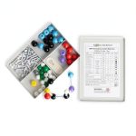 Molecular Model Kit 125-Piece Hidden Valley, Color‑Coded, Carrying-0