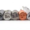 Hooked Metal Cylinders Set by EISCO – Copper, Tin, Aluminum, Zinc-2