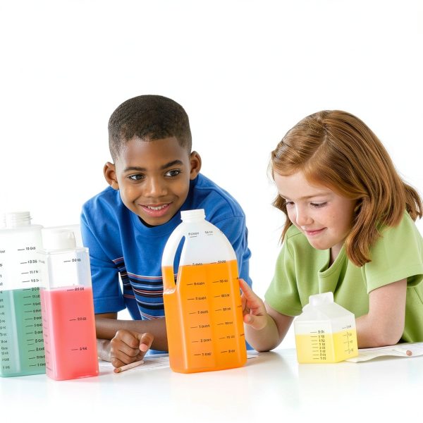 Learning Resources Gallon Measurement Set - 5 Pieces, Ages 6+ Kids Measurement Set, Math Supplies for Classroom and Homeschool, Teacher Supplies-3