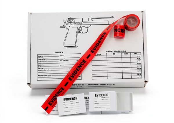 Crime Scene Forensic Supply Kit Classroom – Evidence Bags Tape Labels-2
