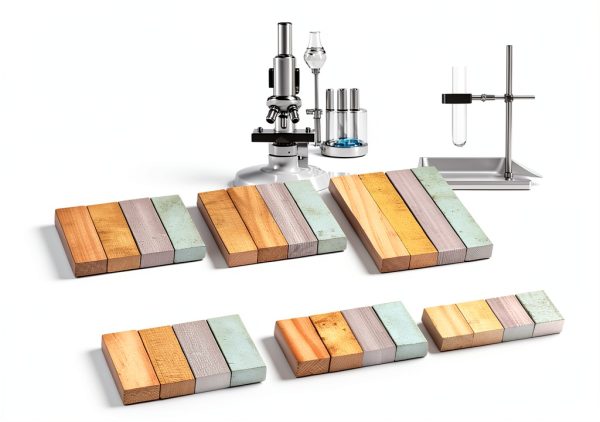 24Pcs Material Density Kits Pssopp Copper Aluminum Iron Wood Cubes-2