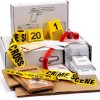 Crime Scene Forensic Supply Kit Classroom – Evidence Bags Tape Labels-7