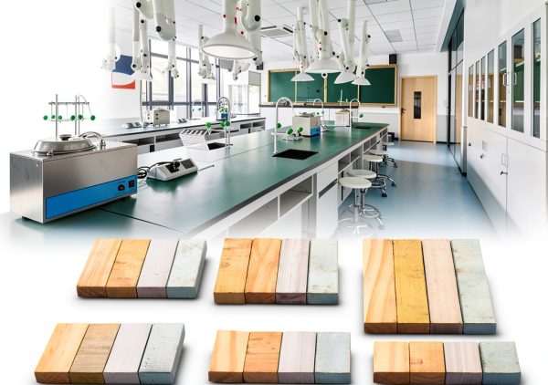 24Pcs Material Density Kits Pssopp Copper Aluminum Iron Wood Cubes-3
