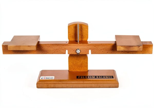 Eisco Labs Simple Machines Fulcrum Balance Wooden Measurement Kit-1