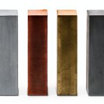 Metal Block Set by EISCO 4 piece Brass Aluminum Steel and Copper-0