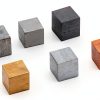Density Cubes Set EISCO – 6 Metal Cubes 0.8" Size each-1