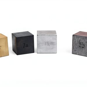 Density Cubes Set EISCO – 6 Metal Cubes 0.8" Size each-0