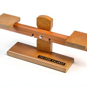 Eisco Labs Simple Machines Fulcrum Balance Wooden Measurement Kit-0