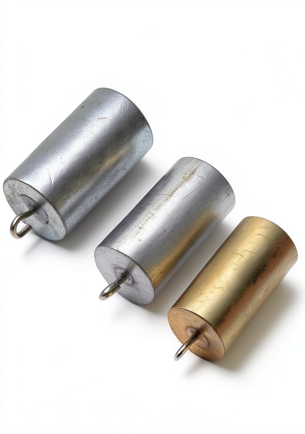 Metal Cylinders Set Tyenaza 3Pcs Copper Iron Aluminium Density Blocks-3